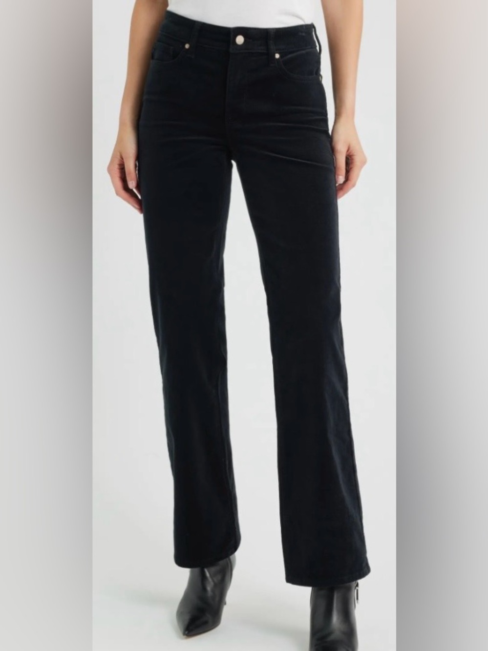 NYDJ Bootcut Corduroy Pants - Dark Brown - Size 10